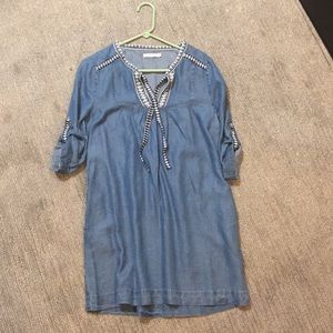 Kenneth Cole Reaction denim dress size S
